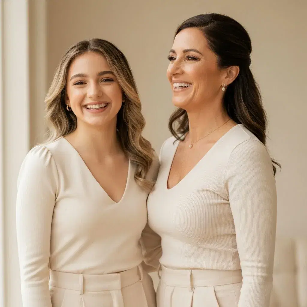 Mother and daughter