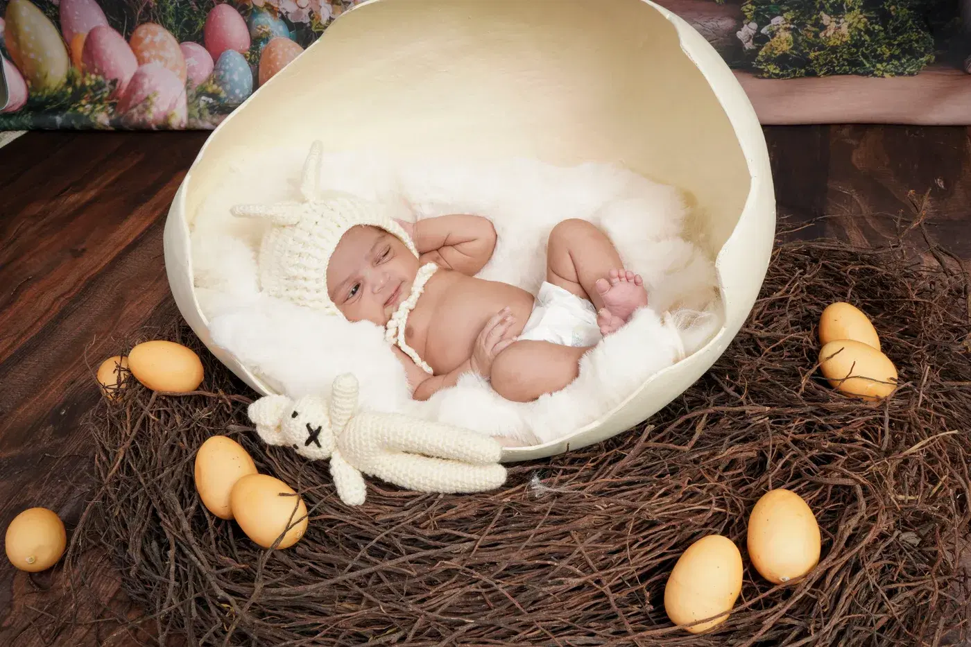 Newborn photography session